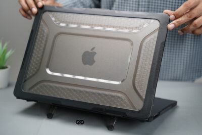 Black Slim Rubberized TPU Bumper Cover For MacBook Air 13 inch 2020/2021 M1 Air A2337 A1932 A2179