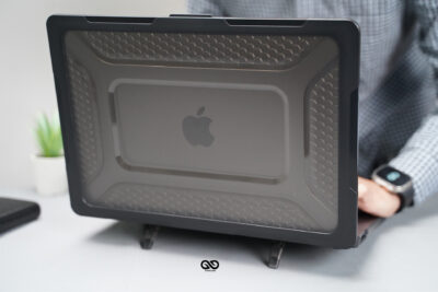 Black Slim Rubberized TPU Bumper Cover For MacBook Air 13 inch 2020/2021 M1 Air A2337 A1932 A2179