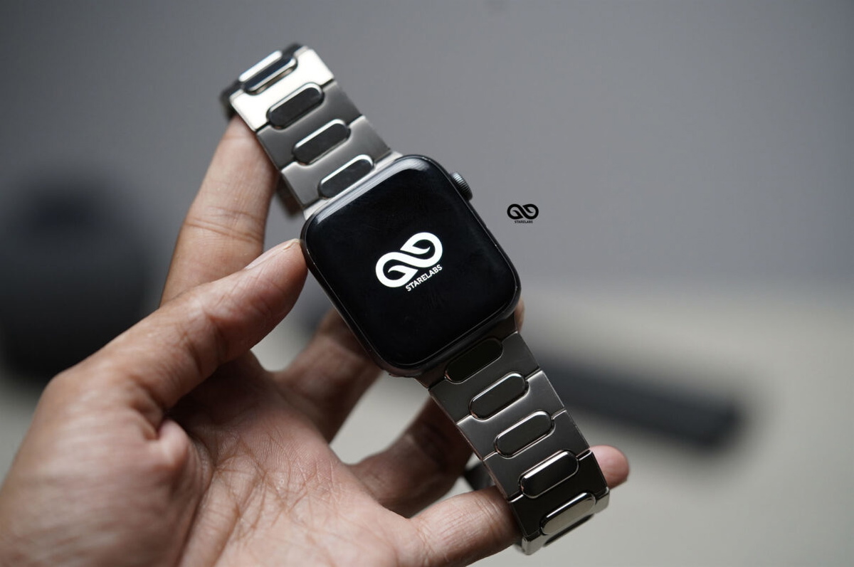 Titanium Edition Band 2.0 For Apple Watch 44MM 45MM 46MM Series 4 5 6 7 8 9 10 11 (SE 2 3 Gen)