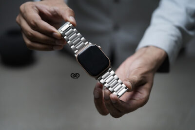 Titanium Edition Band For Apple Watch 44MM 45MM 46MM Series 4 5 6 7 8 9 10 11 (SE 2 3 Gen)