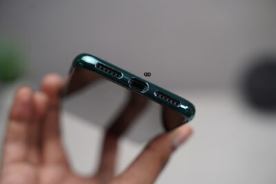 Dark Green Soft Tpu Glass Finish case for iPhone X /XS