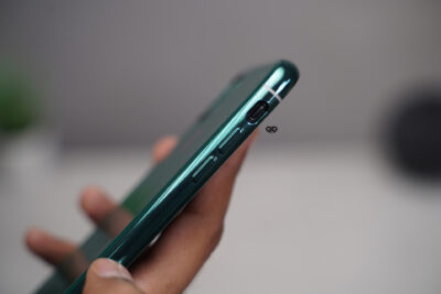 Dark Green Soft Tpu Glass Finish case for iPhone X /XS