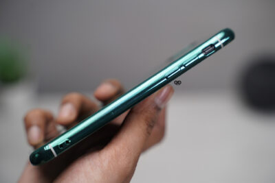 Dark Green Soft Tpu Glass Finish case for iPhone X /XS