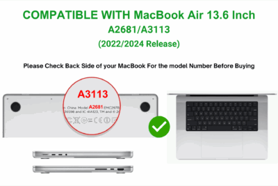Blue Slim Rubberized TPU Bumper Cover For MacBook Pro 16 inch M1/M2/M3/M4/M5 (A2485/A2780/A2991/A3186/A3403)