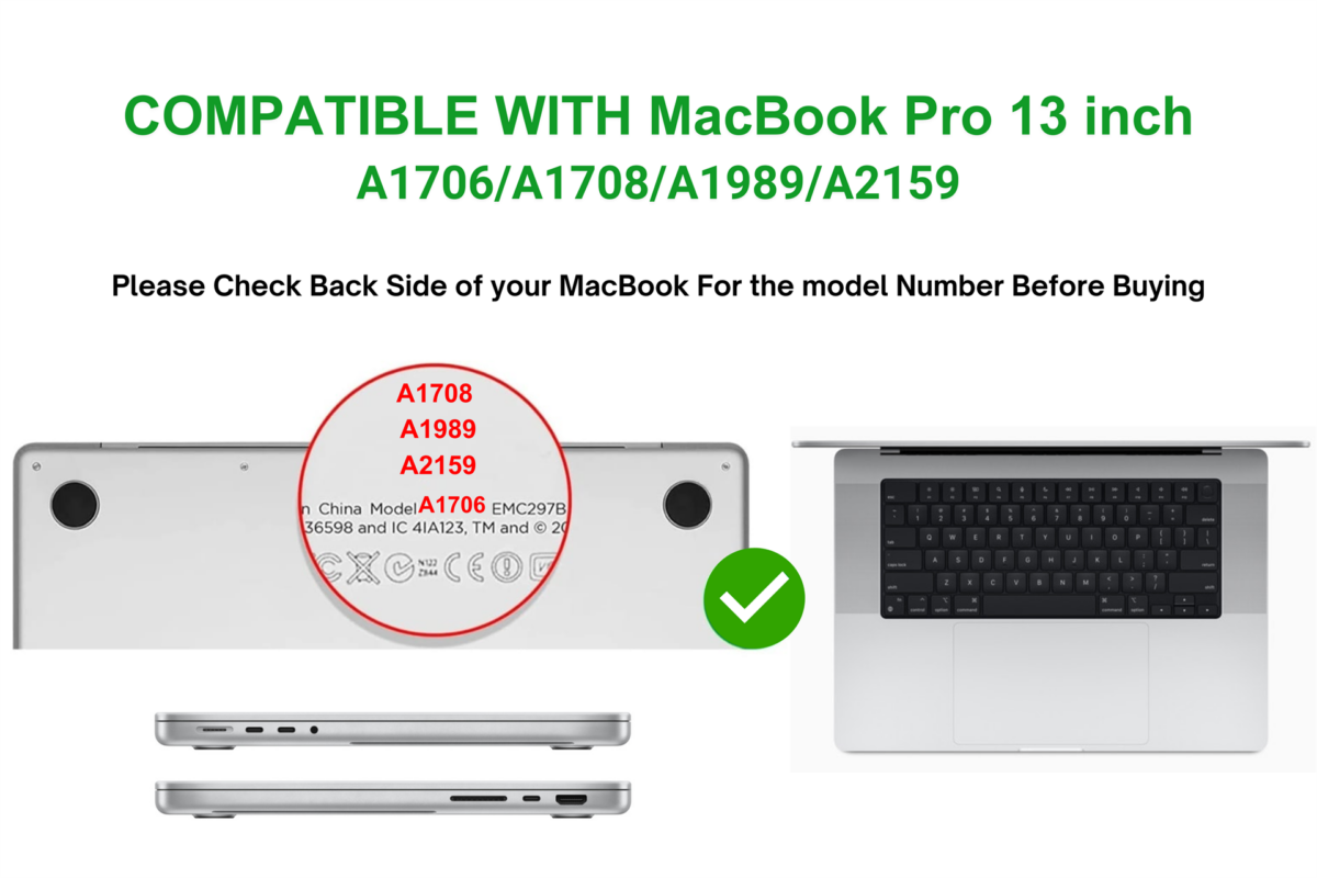 Full protection Slim Shockproof Hybrid Hard Matte Case For MacBook Pro 13 inch Touchbar A1706 A1708 A1989 A2159