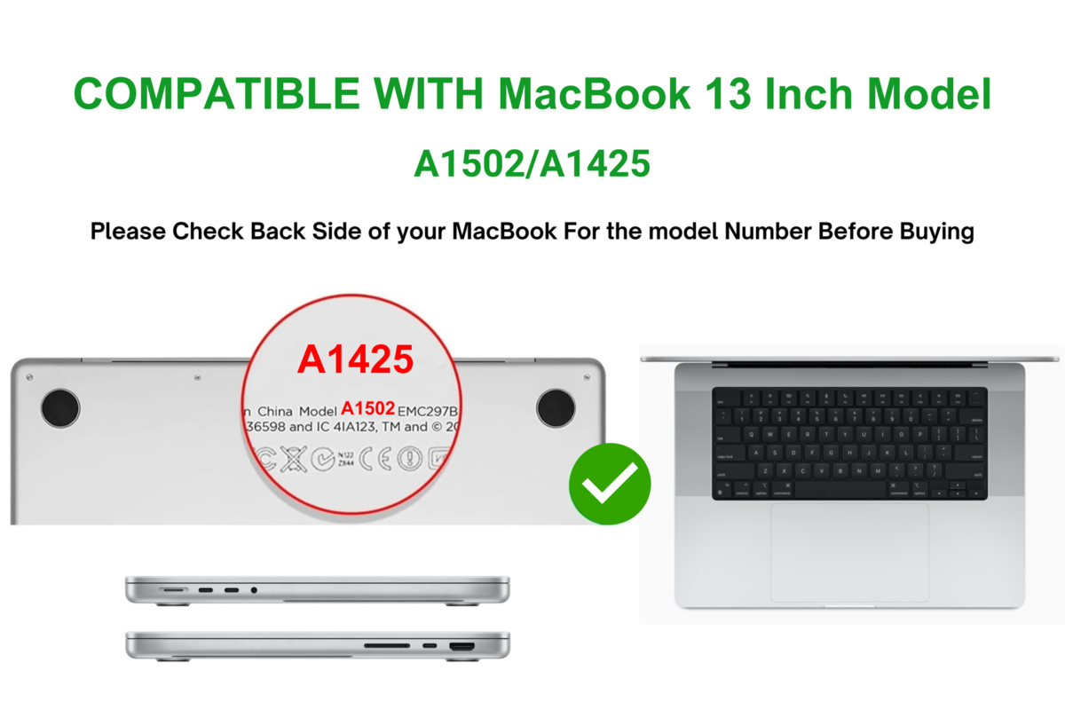 Case For MacBook Retina 13 inch Model A1502 A1425 Starelabs India