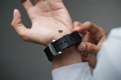 Vented FKM Rubber Band With 316L Buckle Closure For Apple Watch 49 (Series Ultra/Ultra 2/Ultra 3)