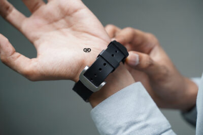 Vented FKM Rubber Band With 316L Buckle Closure For Apple Watch 49 (Series Ultra/Ultra 2/Ultra 3)