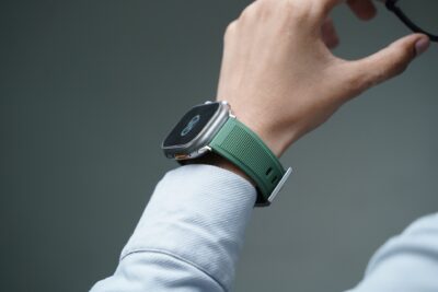 Forest Green Waterproof Silicone Sports Band with Buckle For Apple Watch 49 (Series Ultra/Ultra 2/Ultra 3)