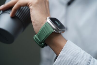 a person wearing a watch