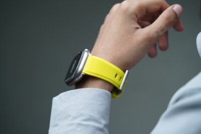 Electric Neon Waterproof Silicone Sports Band with Buckle For Apple Watch 49 (Series Ultra/Ultra 2/Ultra 3)