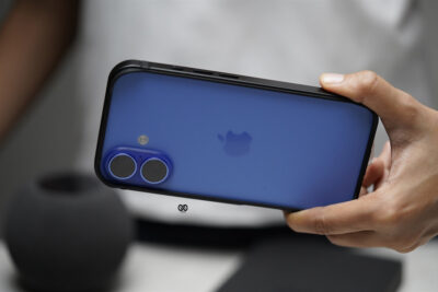 Black Fiber Bumper for iPhone 16 Plus (Bumper, not a Case)