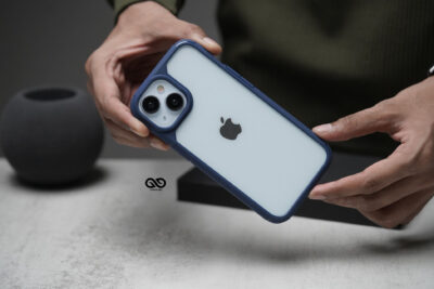 Blue Defender Rugged Protective Case for iPhone 15