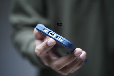 Blue Defender Rugged Protective Case for iPhone 15