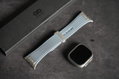 Classic Silicone Band With Stainless Steel Buckle Strap For Apple Watch 49 (Series Ultra/Ultra 2/Ultra 3)