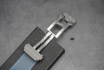 Classic Silicone Band With Stainless Steel Buckle Strap For Apple Watch 49 (Series Ultra/Ultra 2/Ultra 3)