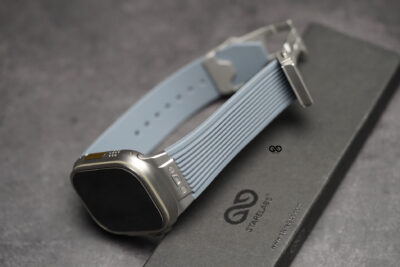 Classic Silicone Band With Stainless Steel Buckle Strap For Apple Watch 49 (Series Ultra/Ultra 2/Ultra 3)