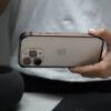 Desert Titanium Fiber Bumper for iPhone 16 Pro Max (Bumper, not a Case)