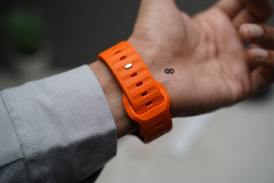 FKM Active Rubber Strap For Apple Watch 44MM 45MM 46MM Series 4 5 6 7 8 9 10 11 (SE 2 3 Gen)