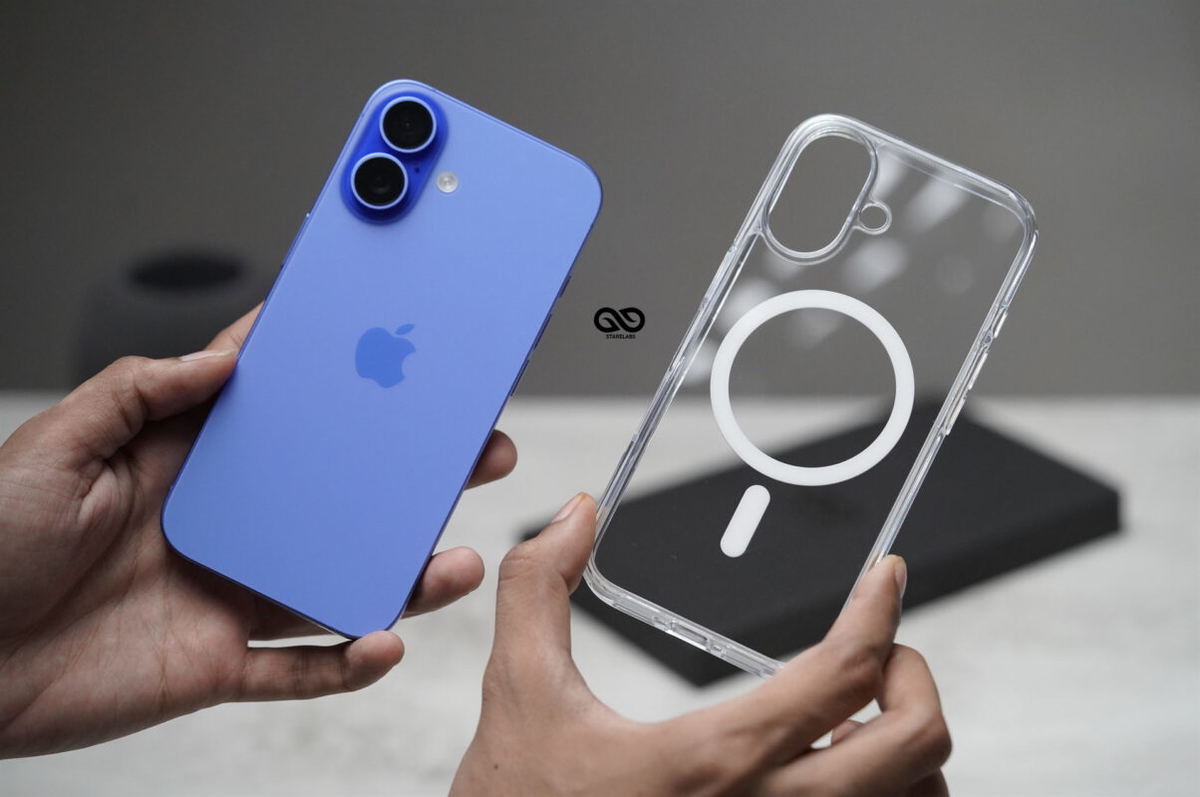 MagSafe Ultra Clear Transparent Glass Case For 16/16Plus/16Pro/16ProMax