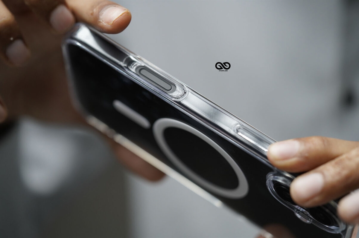 MagSafe Ultra Clear Transparent Glass Case For 16/16Plus/16Pro/16ProMax