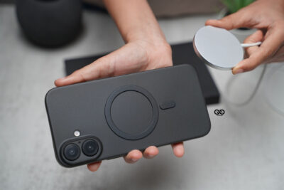 Dark Black Magsafe Ultra Thin Case For iPhone 16e/16/16Plus/16Pro/16ProMax