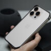 Natural Titanium Fiber Bumper for iPhone 16 Pro (Bumper, not a Case)