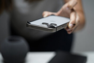 Natural Titanium Fiber Bumper for iPhone 16 Pro Max (Bumper, not a Case)