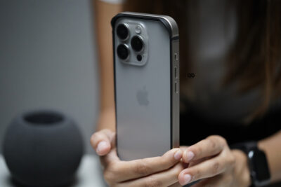 Natural Titanium Fiber Bumper for iPhone 16 Pro Max (Bumper, not a Case)