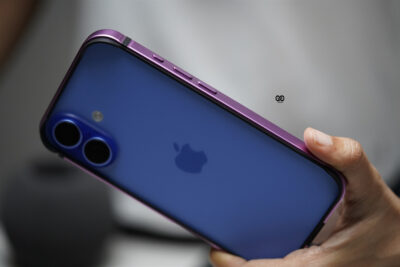 Magenta Fiber Bumper for iPhone 16 Plus (Bumper, not a Case)