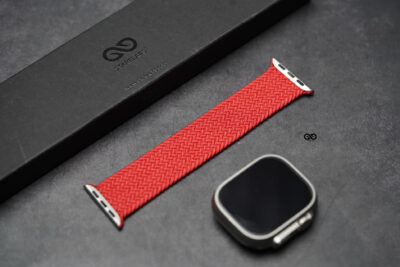 Pure Red Braided Solo Loop For Apple Watch 49 (Series Ultra/Ultra 2/Ultra 3) 10 Pure Red Braided Solo Loop For Apple Watch 49 (Series Ultra/Ultra 2/Ultra 3)