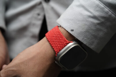 Pure Red Braided Solo Loop For Apple Watch 49 (Series Ultra/Ultra 2/Ultra 3) 9 Pure Red Braided Solo Loop For Apple Watch 49 (Series Ultra/Ultra 2/Ultra 3)