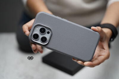 Slim PU Leather Case with Rubberized Interior (Magsafe Compatible) For iPhone 16/16Plus/16Pro/16ProMax