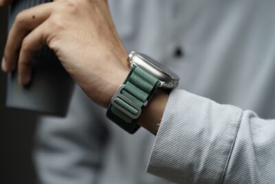 Alpine Loop With Silver Buckle For Apple Watch 49 MM Series Ultra/Ultra 2/Ultra 3