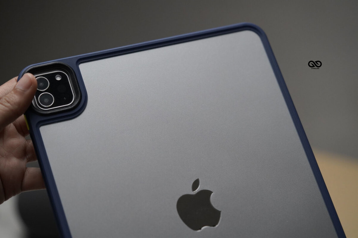 iPad Pro 2021 M1/ 2020/2018 Blue Transparent Case 11 inch and 12.9 inch