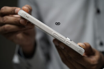 Frosted White Magsafe Matte Finish Case with Kickstand Ring Feature For iPhone 16/16Pro/16ProMax