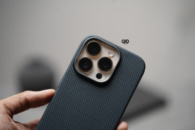 Magsafe Polar Blue Real Aramid Carbon Fiber Case For iPhone 16 Pro