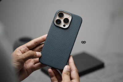 Magsafe Polar Blue Real Aramid Carbon Fiber Case For iPhone 16 Pro