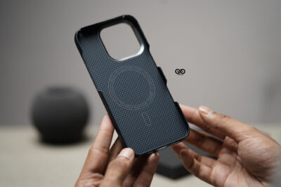 Magsafe Polar Blue Real Aramid Carbon Fiber Case For iPhone 16 Pro