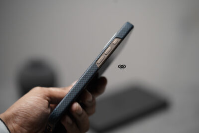 Magsafe Polar Blue Real Aramid Carbon Fiber Case For iPhone 16 Pro