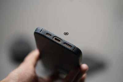 Magsafe Polar Blue Real Aramid Carbon Fiber Case For iPhone 16 Pro