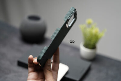 Magsafe Polar Green Real Aramid Carbon Fiber Case For iPhone 16 Pro Max