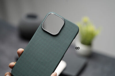 Magsafe Polar Green Real Aramid Carbon Fiber Case For iPhone 16 Pro Max