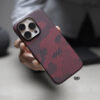 Magsafe Red Sea Real Aramid Carbon Fiber Case For iPhone 16 Pro