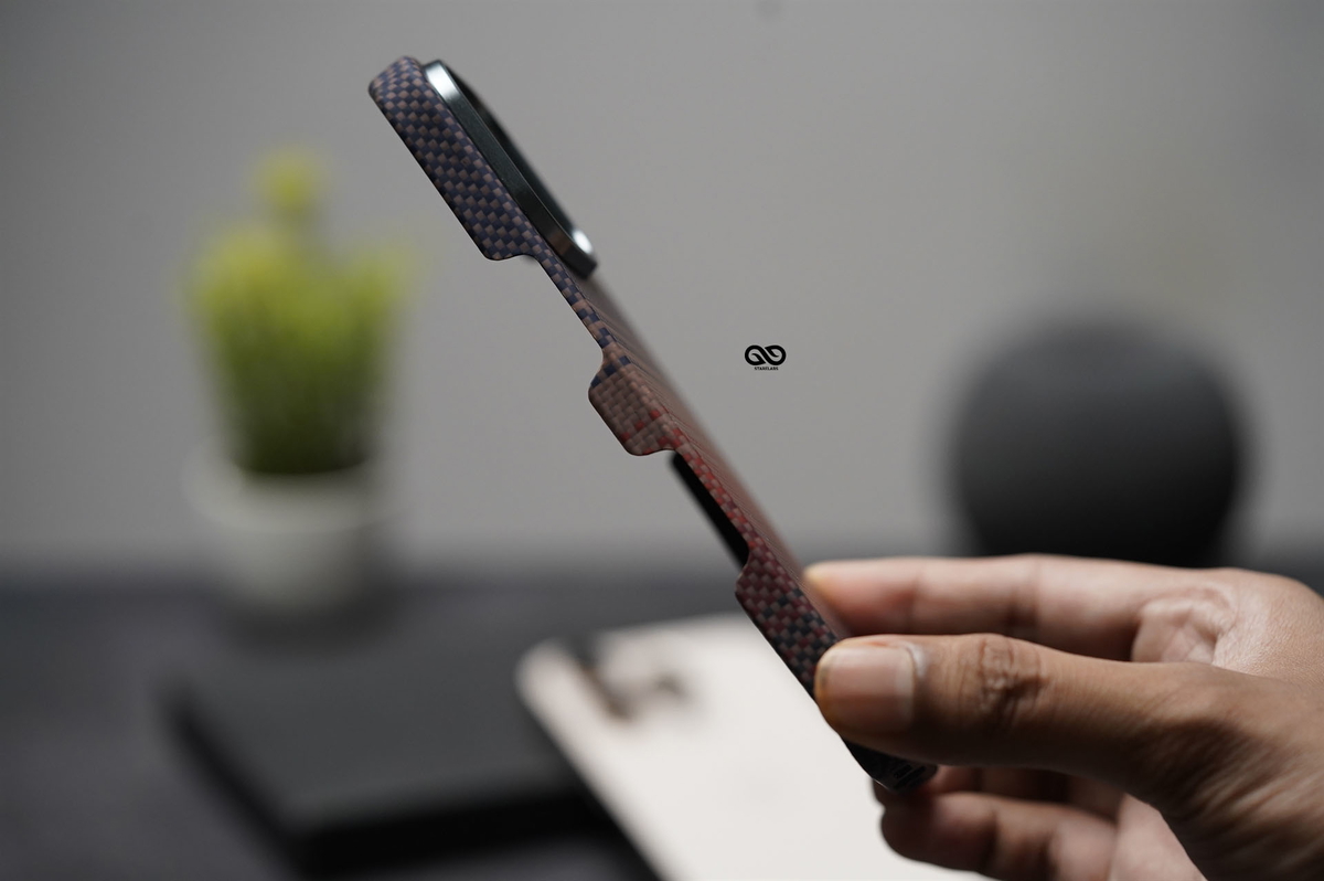 Magsafe Tangerine Orange Real Aramid Carbon Fiber Case For iPhone 16 Pro Max 18 Magsafe Tangerine Orange Real Aramid Carbon Fiber Case For iPhone 16 Pro Max - Image 18