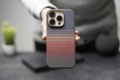 Magsafe Tangerine Orange Real Aramid Carbon Fiber Case For iPhone 16 Pro
