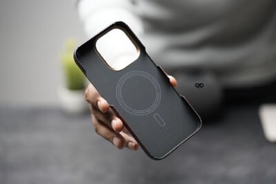 Magsafe Tangerine Orange Real Aramid Carbon Fiber Case For iPhone 16 Pro