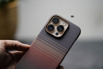 Magsafe Tangerine Orange Real Aramid Carbon Fiber Case For iPhone 16 Pro