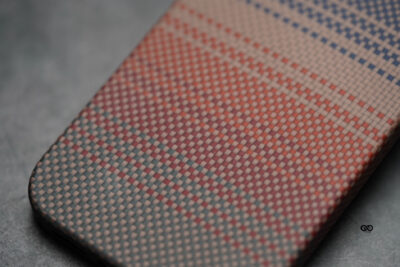 Magsafe Tangerine Orange Real Aramid Carbon Fiber Case For iPhone 16 Pro