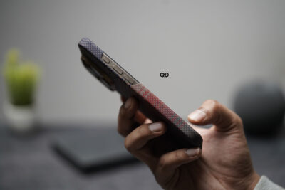 Magsafe Tangerine Orange Real Aramid Carbon Fiber Case For iPhone 16 Pro